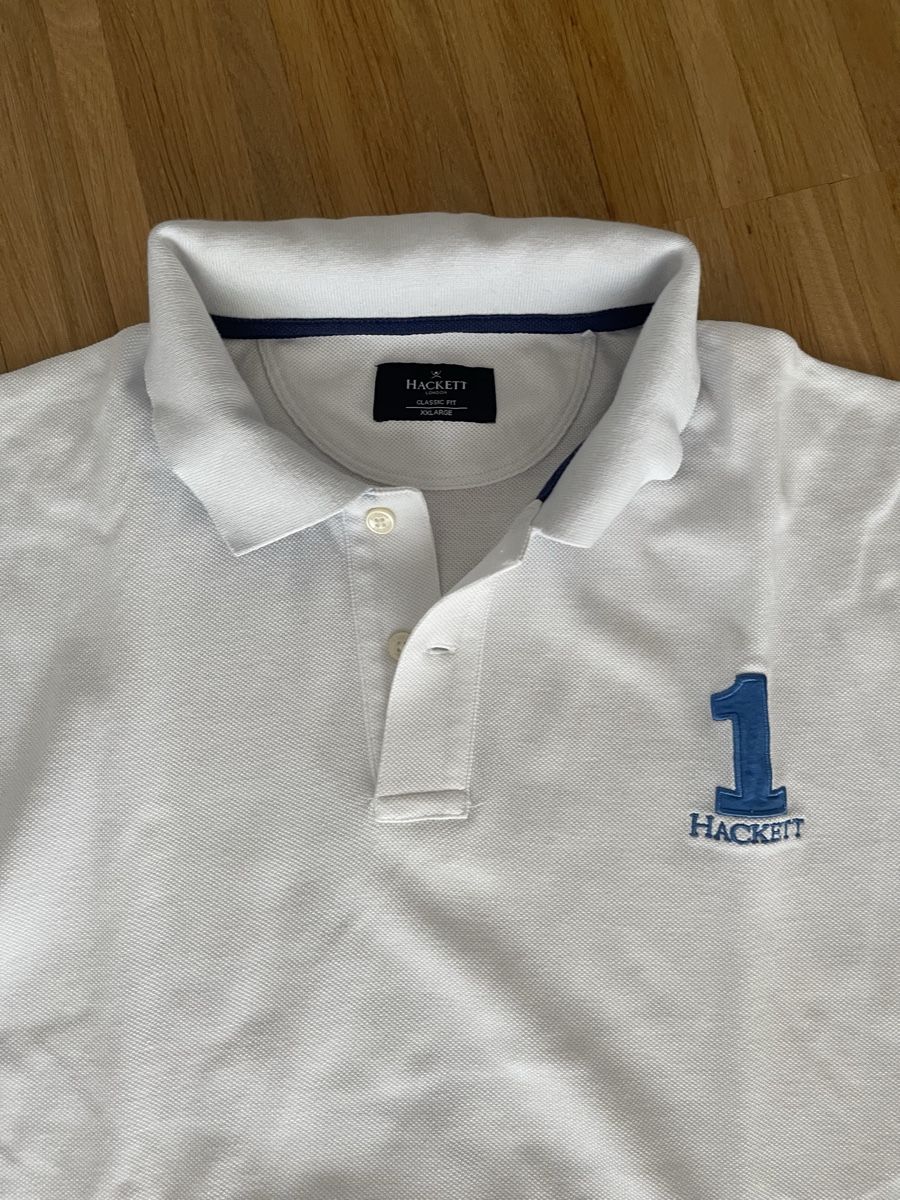 Hackett Polo-Shirts: Hackett Poloshirt Weiss XXL – Gebraucht aus Münchenbuchsee von ana_6vx7 1