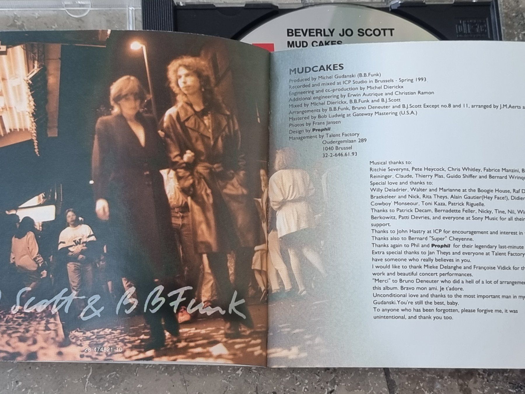 CD: Beverly Jo Scott : Mudcakes (CD) – Usato da Villigen venduto da Tschachtlan 8