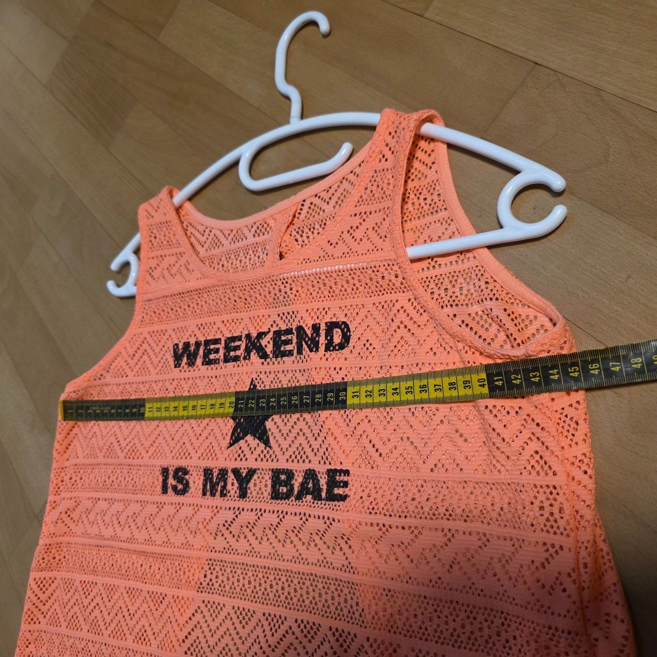 C&A Top: C&A Neon Top transparent offen S – Usato da Wald ZH venduto da CapLux 1
