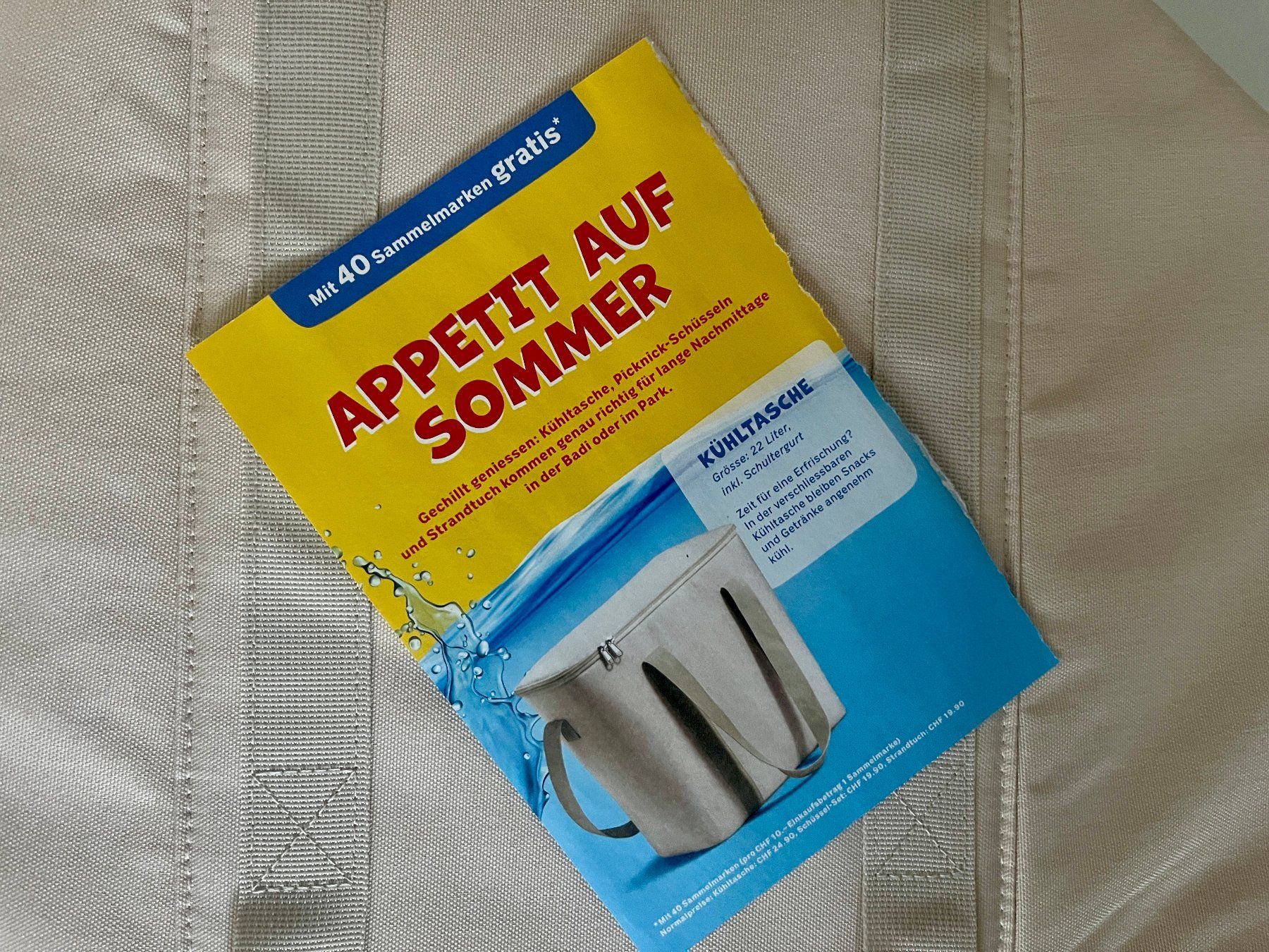 Coop Borse: Kühltasche, Coop Splash, NEU – Nuovo e nell'imballaggio originale da Zürich venduto da fbsm 8