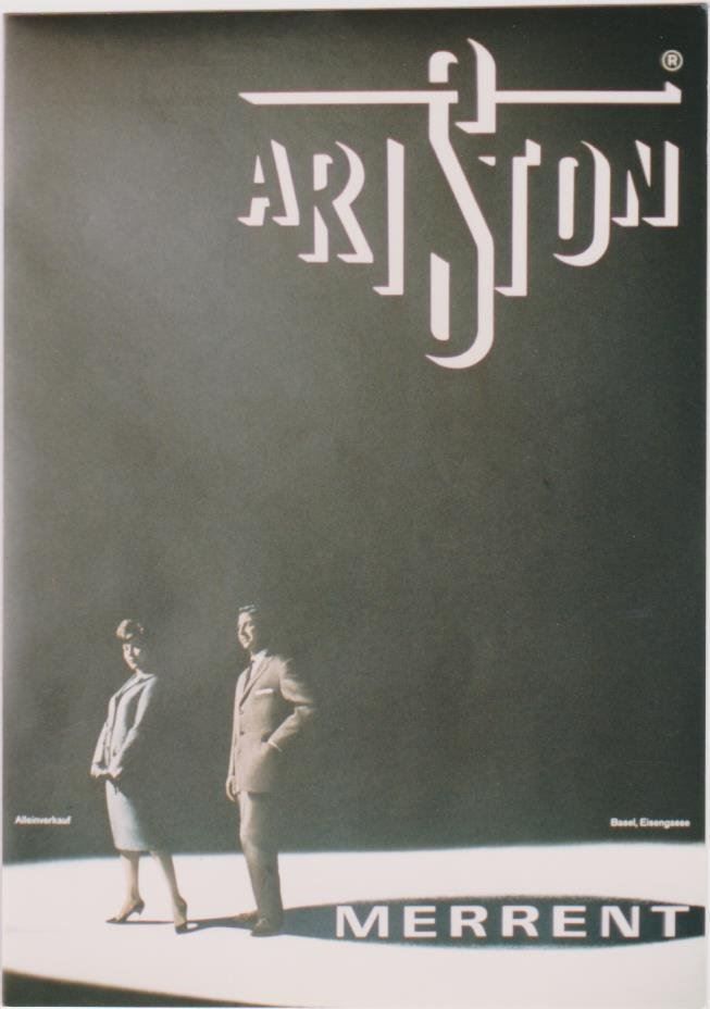 Foto & Immagini: ARISTON MERRENT MODE BASEL c.1960 – Usato da Blonay venduto da postercollection