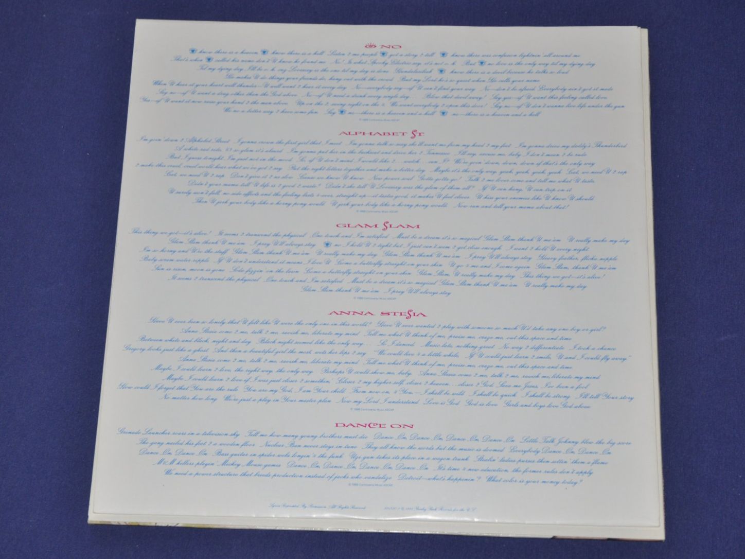 Vinyles: LP Prince - Lovesexy – D'occasion à Boll par Theodora15 2