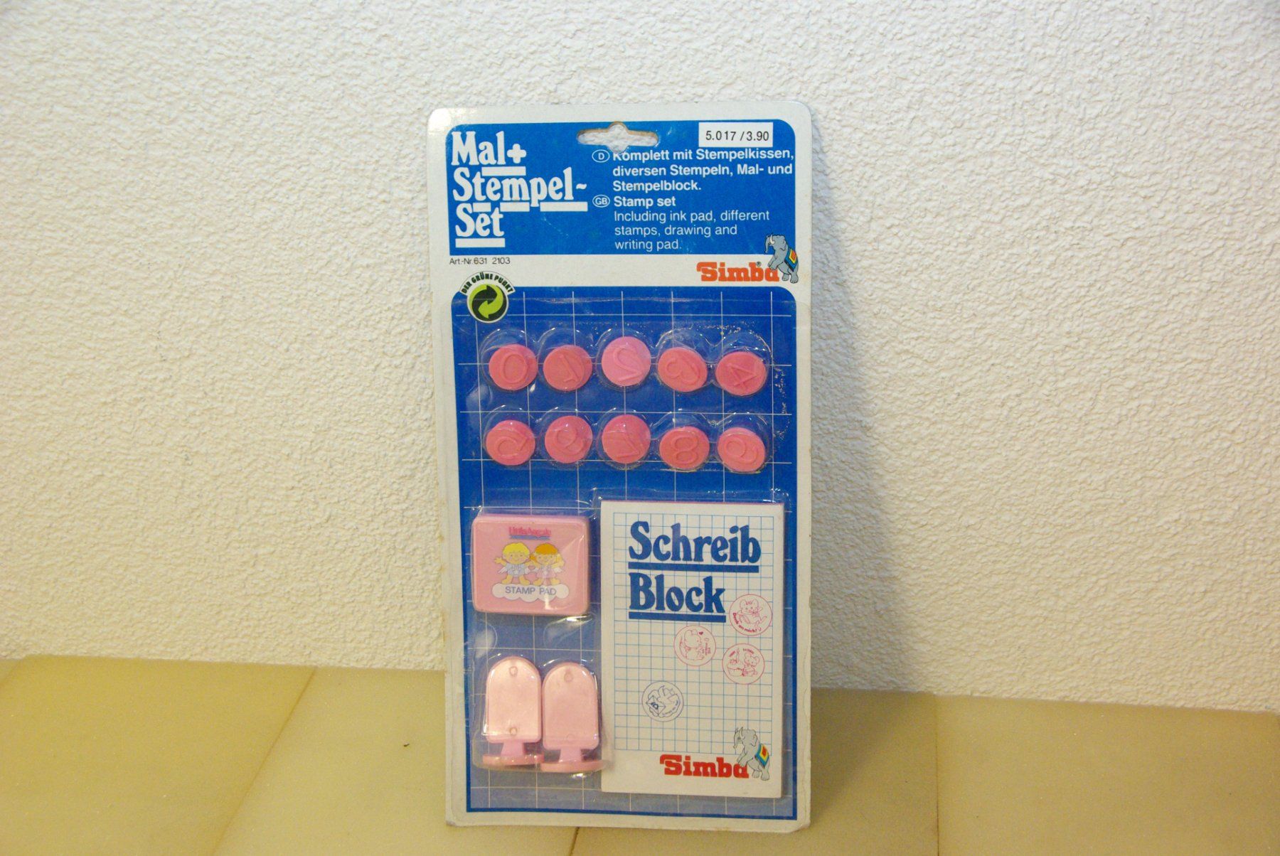Spielzeuge: Mal + Stempel Set von SIMBA, in OVP - alt – Neu (gemäss Beschreibung) aus Herisau von Cevianer1844