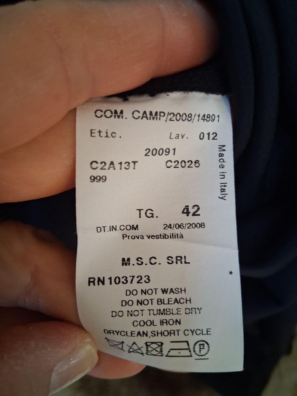 Armani Vestiti: Emporio Armani Kleid S. – Usato da Brittnau venduto da Gismo2012 3