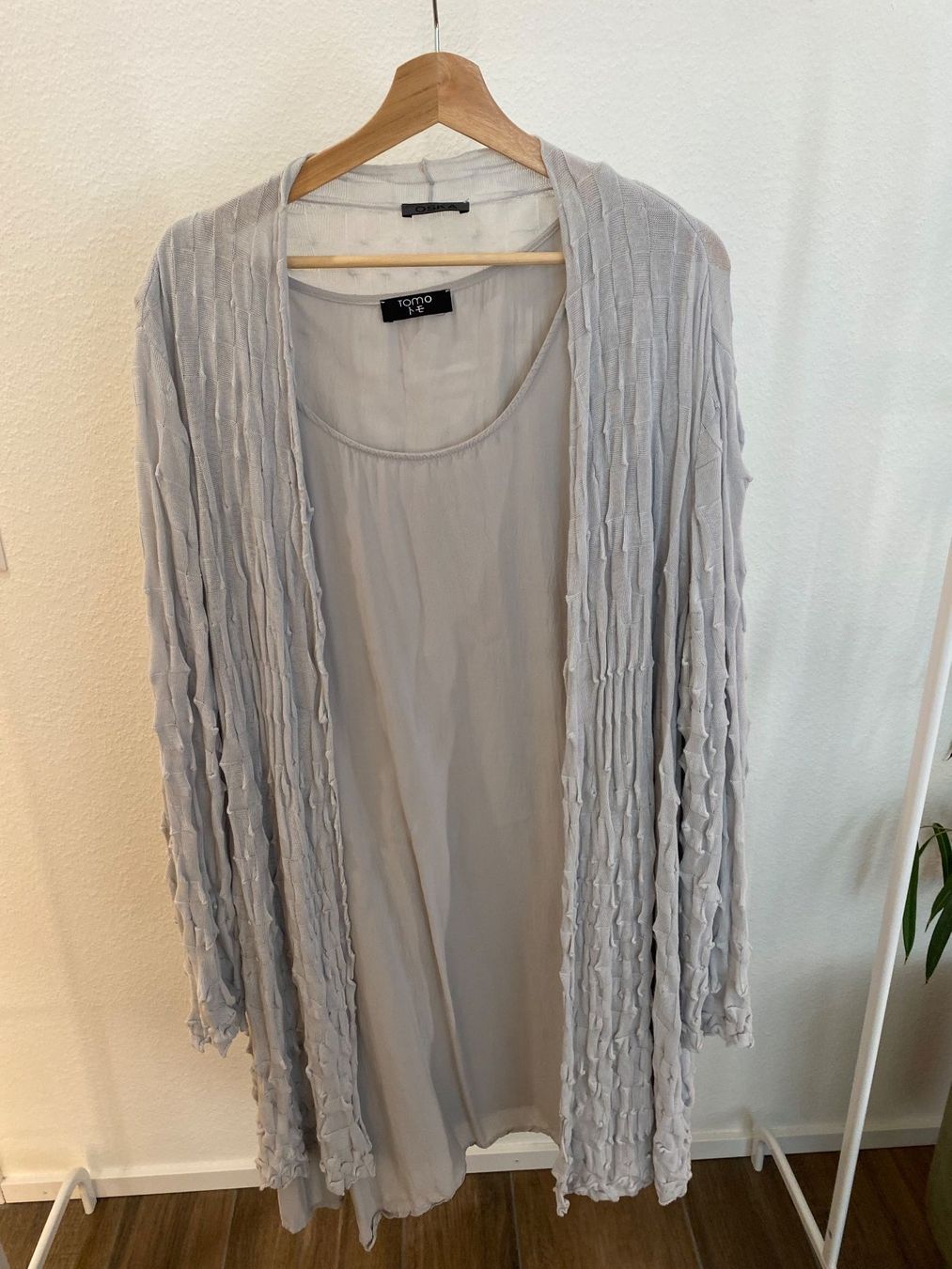 Oska Giacche: Oska Cardigan gemustert grau Gr. 4 / 48-52 – Usato da Arlesheim venduto da san_w9vr 1