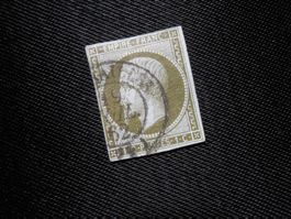 F Mi 10b  France  Napoléon lll  1860 - Mi 100 €