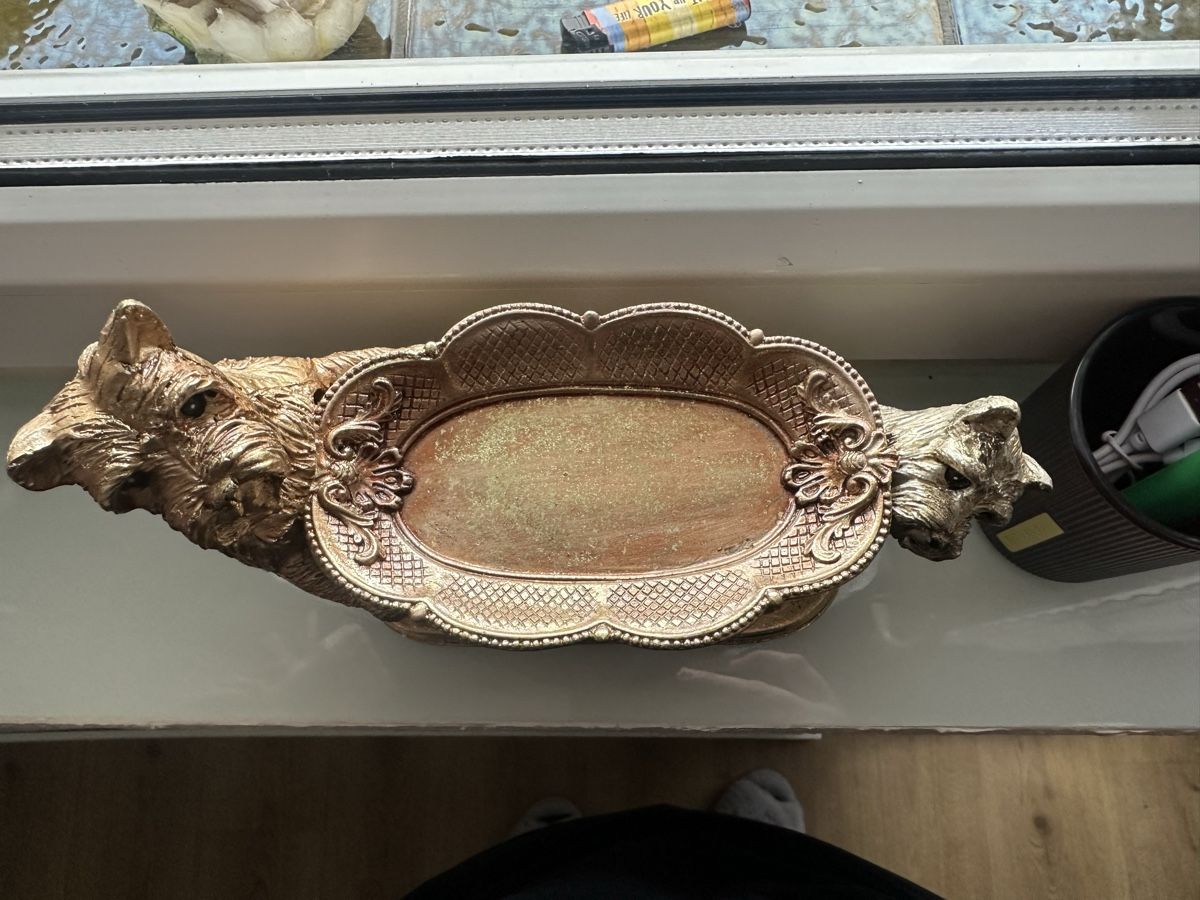 Tutte le decorazioni: Dekorative Hunde-Goldplatte – Usato da basel venduto da sso_t5rp 1