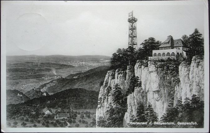 Cartes postales: GEMPEN Restaurant z. Gempenturm – D'occasion à Jona par philajona