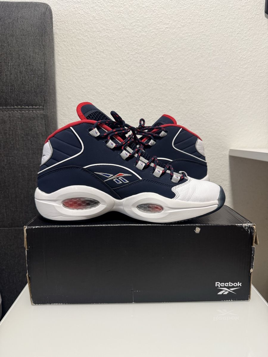 Reebok Scarpe da uomo: Reebok Question Mid – Usato da Fribourg venduto da w4keuplukas 1