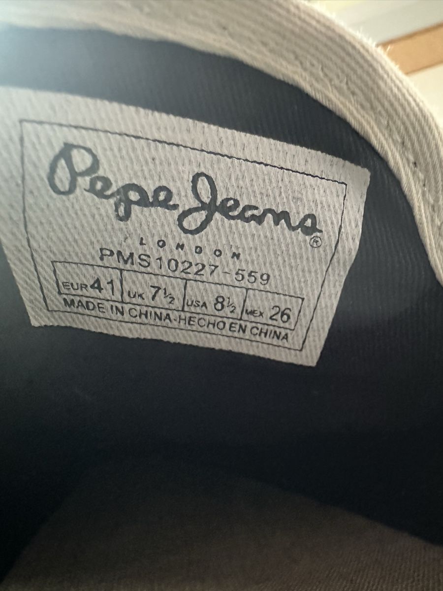 Scarpe da uomo: Pepe Jeans Espadrilles, Grösse 41, neuwertig! – Nuovo (secondo la descrizione) da Mörschwil venduto da sam_man 5