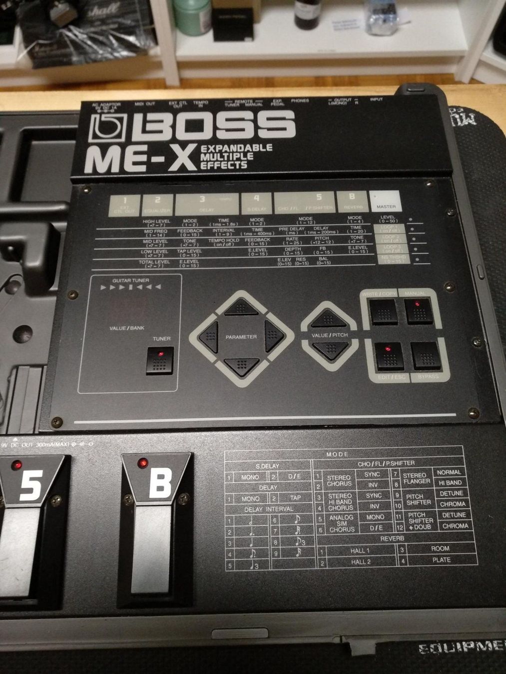 Strumenti musicali: Boss ME-X Expandable Multieffects with all cables! TOP – Usato da Cama venduto da Superbayer 2