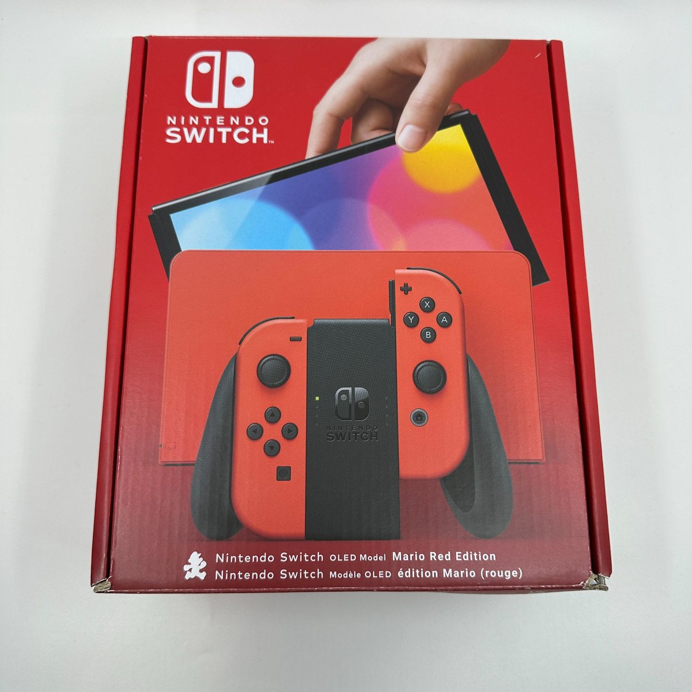 Nintendo Consoles: Nintendo Switch OLED Mario Edition +1TB SDC+ Hori Split Pad+ – D'occasion à Lommis par Ingoeli 1