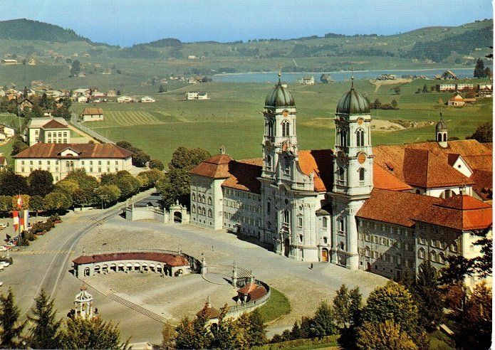 Cartoline postali: EINSIEDELN mit Sihlsee – Usato da Jona venduto da philajona