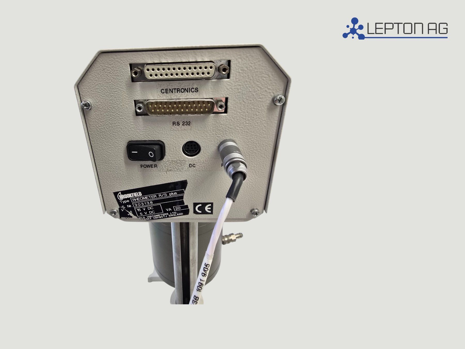 Accessori da laboratorio: Brookfield R/S plus Rheometer – Usato da Niederdorf venduto da LeptonAG_Labor 3
