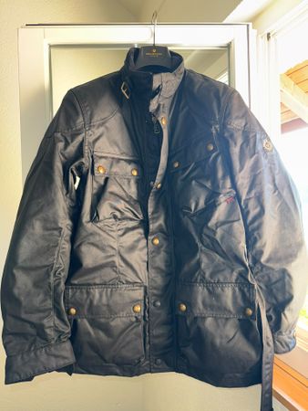 Belstaff Jacke Herren Grösse L Schwarz Neuwertig