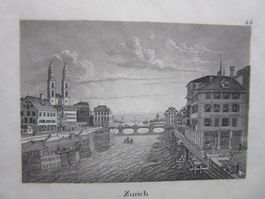 ZÜRICH  AQUATINTA