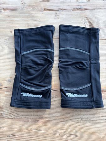 Velo Kniewärmer/Stulpen Schwarz, Grösse XS