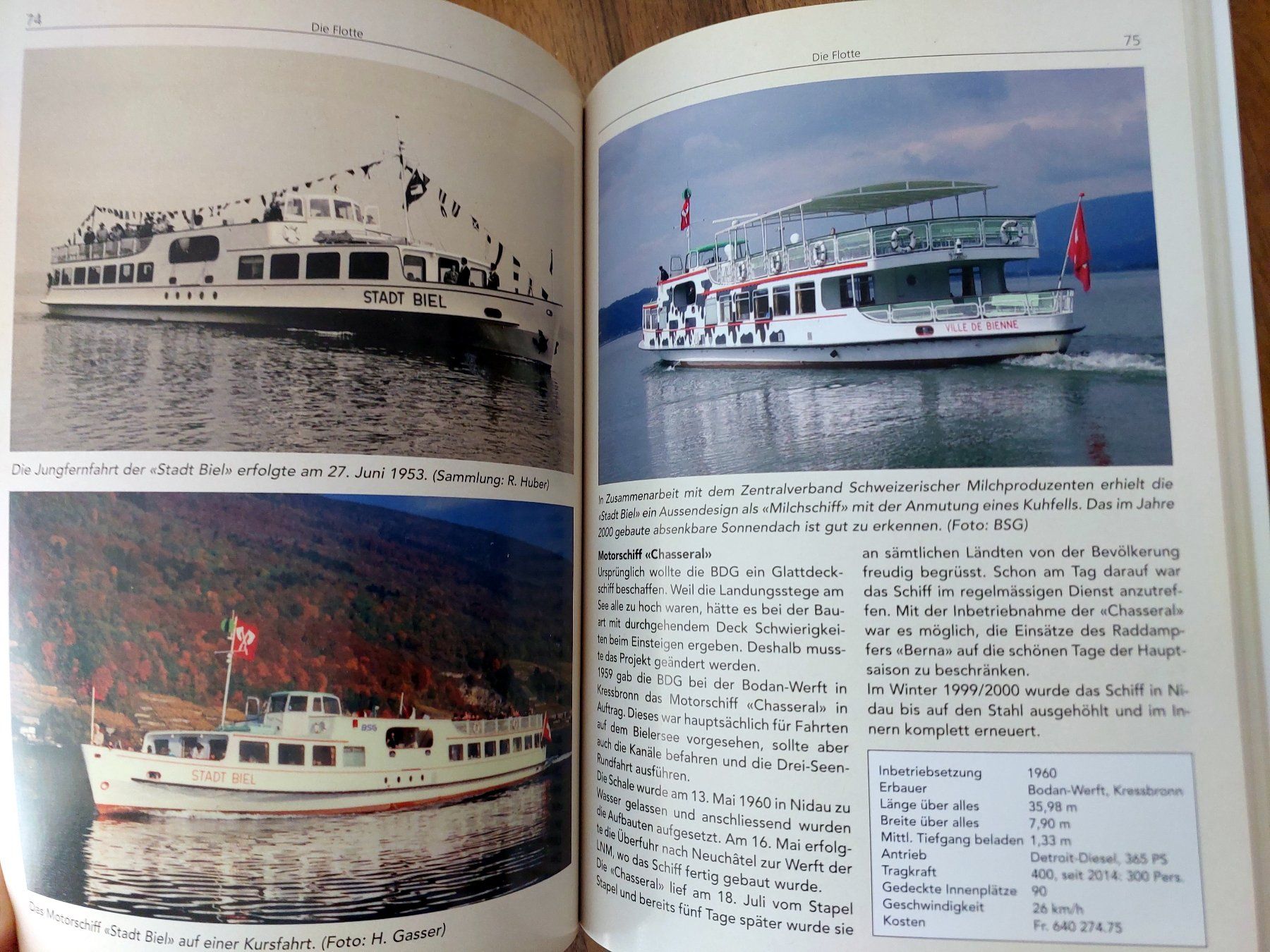 Bücher: Bielersee-Schiffahrts-Gesellschaft - Prellbock Verlag – Gebraucht aus Schönenwerd von Steidi 6