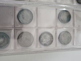 lot of Swiss coins. . 10,20,5 rappen  1800s to modern