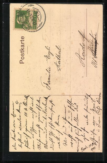 Cartes postales: Herisau, Das Wehrmannsdenkmal, 1921 – D'occasion à Berlin par bartko-reher 1