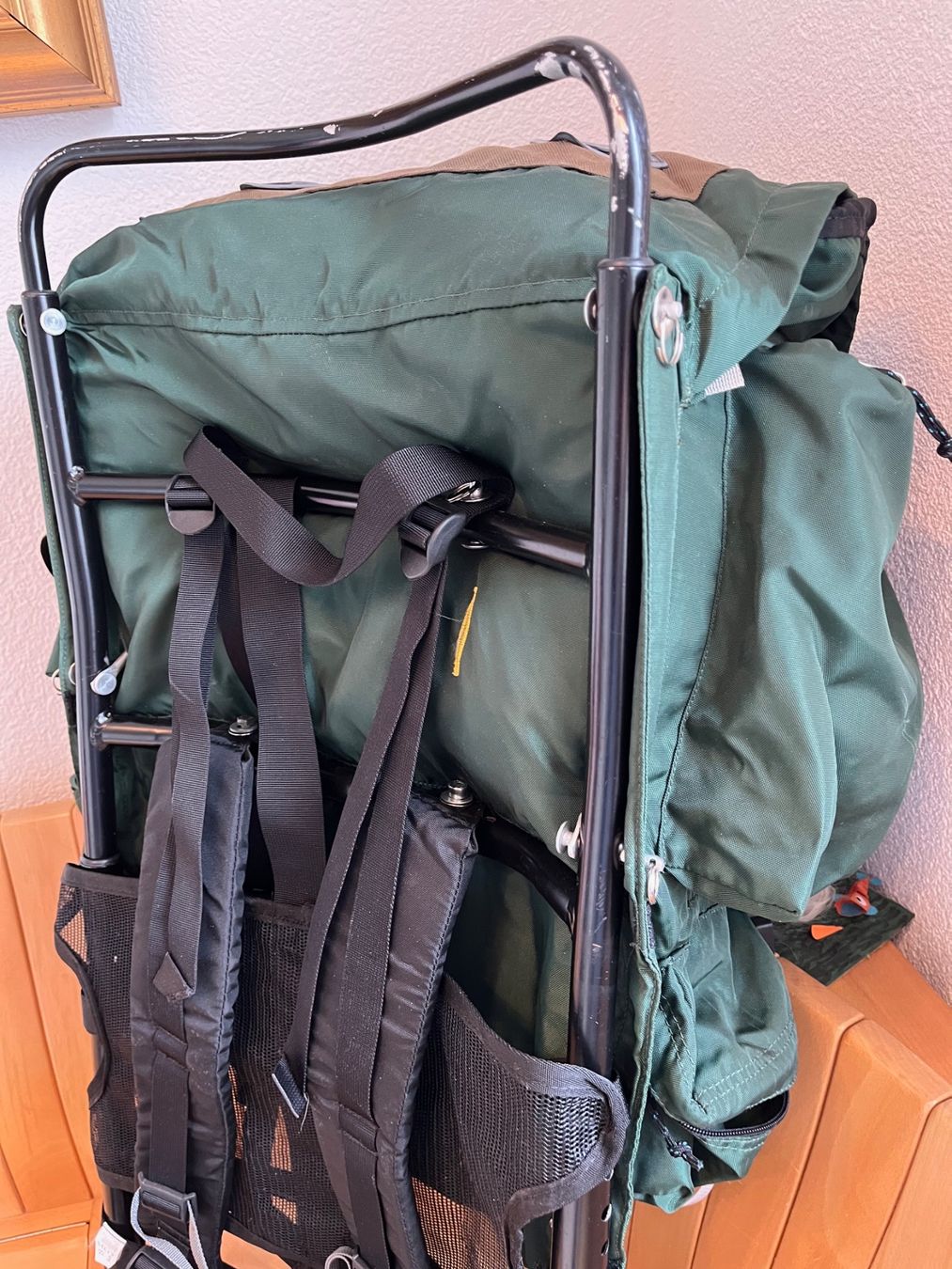 Zaini: Rucksack Kelty Model Trekker Grün – Usato da St. Pelagiberg venduto da 1MagicMoment 4