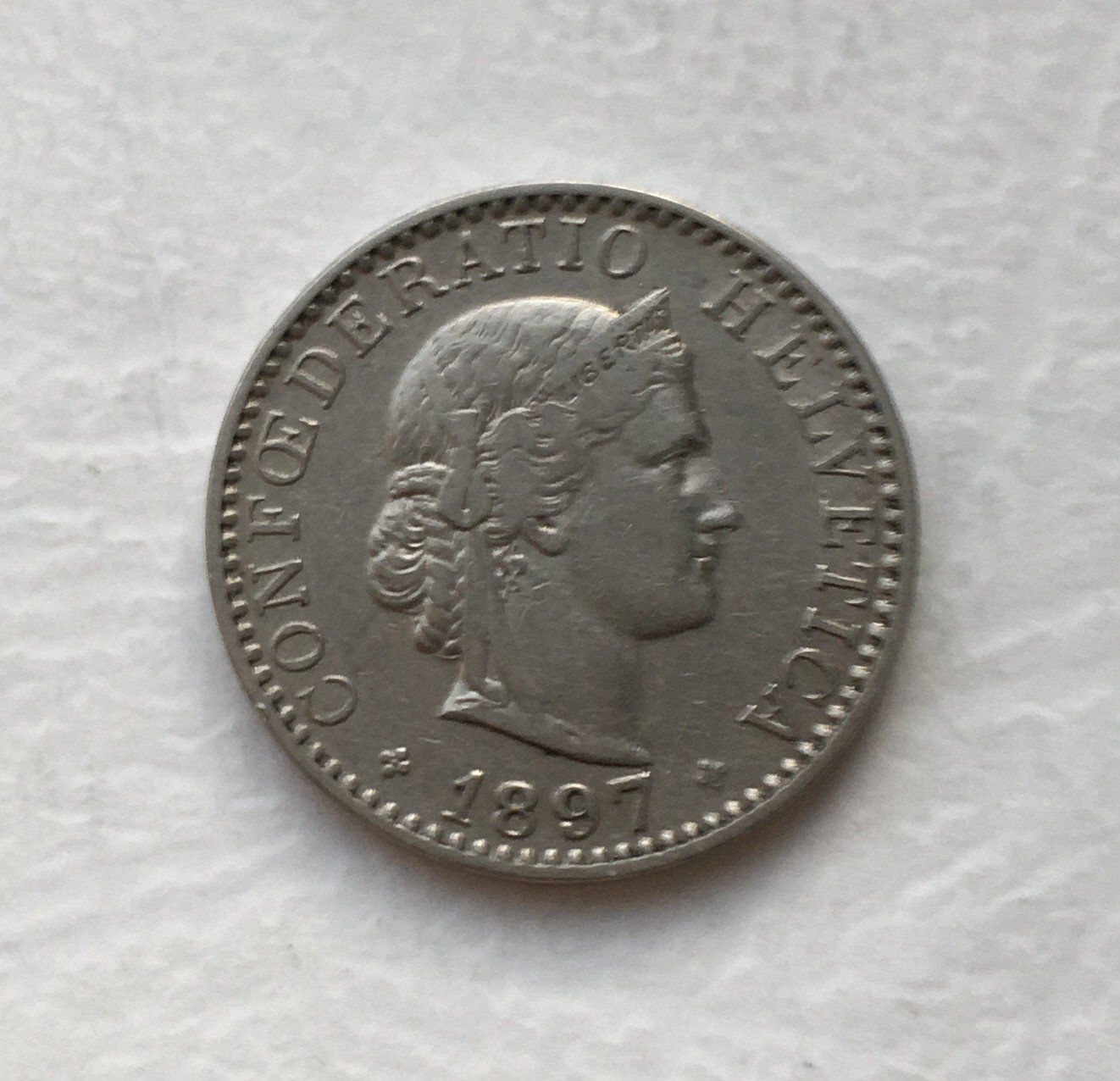 Tutti le monete: 1897 20 Rappen ss+ – Usato da Kirchberg SG venduto da Zenhad69