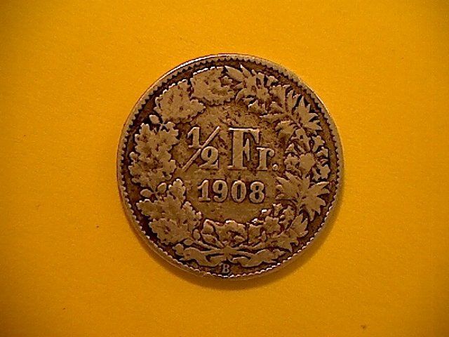 Tutti le monete: 50 Rp. 1908 – Usato da Buchs AG venduto da Ged8