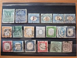 Italien Briefmarken gestempelt Zustand gemäss Bild A14