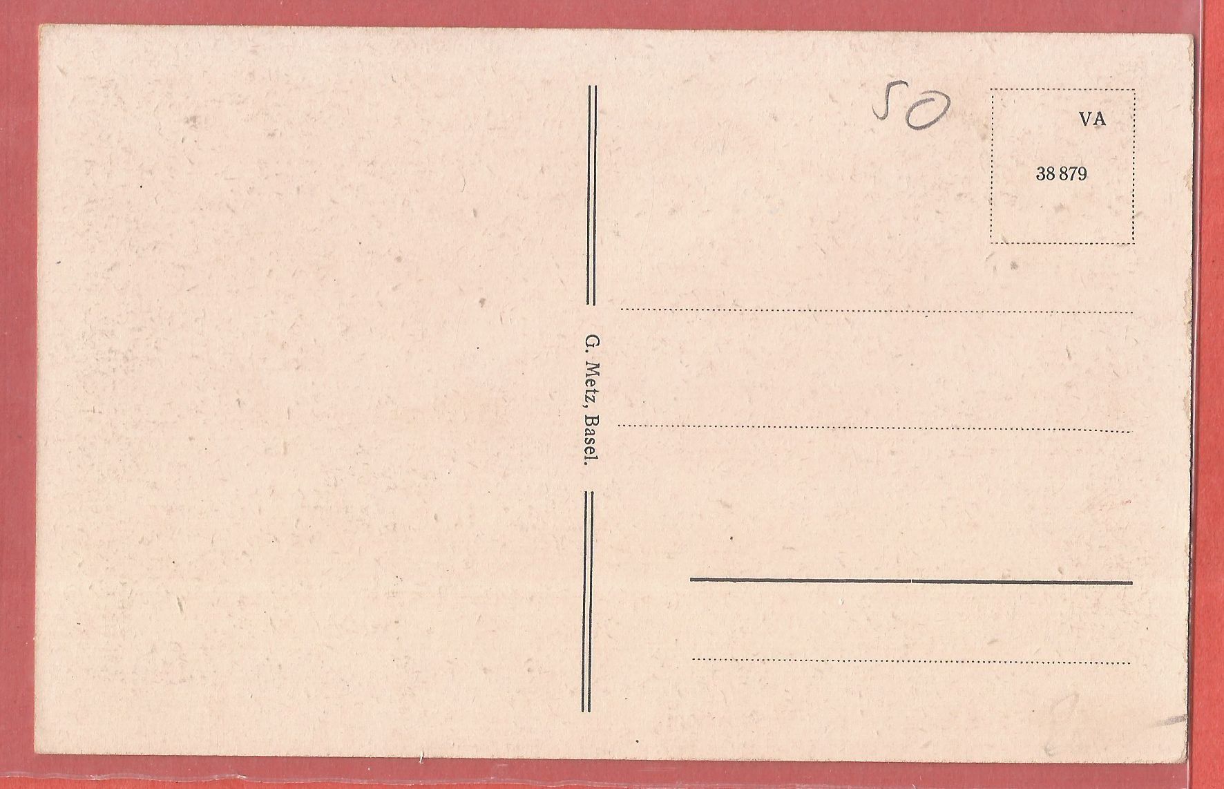 Ansichtskarten: Solothurn - mit Blick auf Weissenstein - ca. 1915 – Gebraucht aus Fislisbach von Porano 1