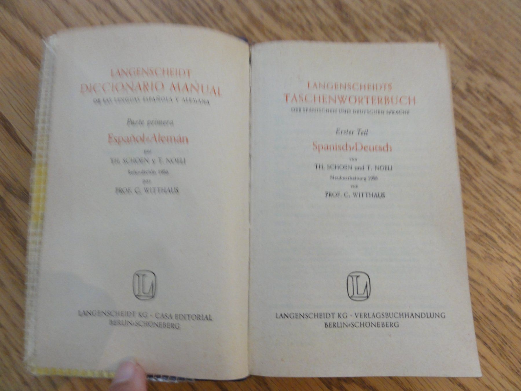 Libri: Spanisch Wörterbuch, Antiquariat – Usato da Riedholz venduto da Taweva 1