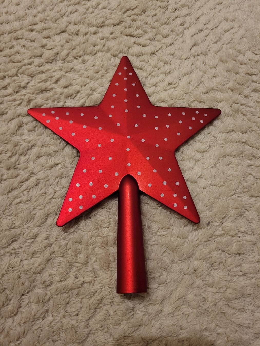 Tutte le decorazioni: Roter Weihnachtsbaum Stern,Top Zustand – Usato da Felben-Wellhausen venduto da Brummbaer90