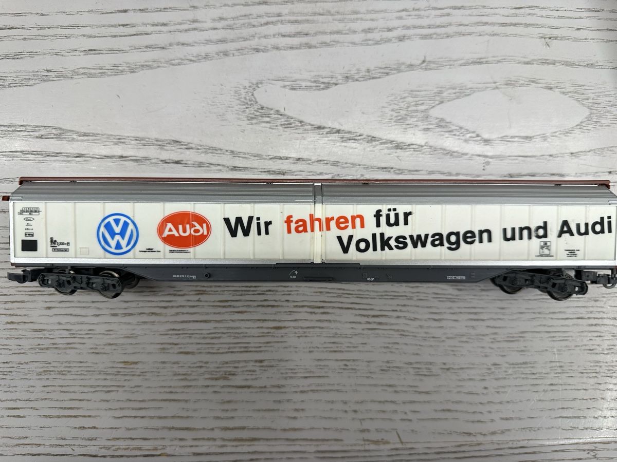 Jouef Modellini di ferrovie: Jouef DB Grossraumwagen Audi VW – Usato da Lupsingen venduto da New-Haven 2