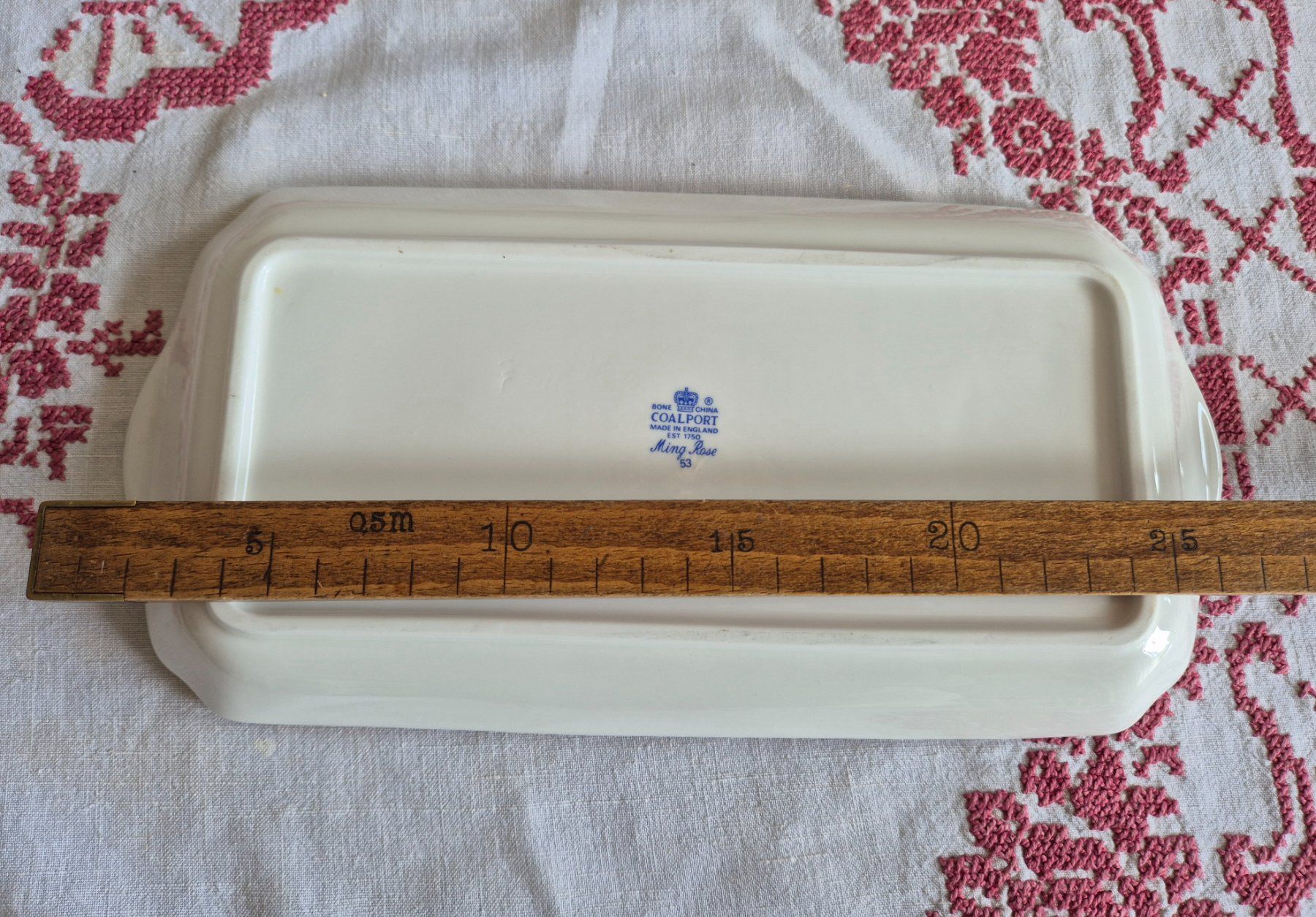Piatti di portata: Vintage Cakeplatte Ming Rose, England – Usato da Bern venduto da aronari 7