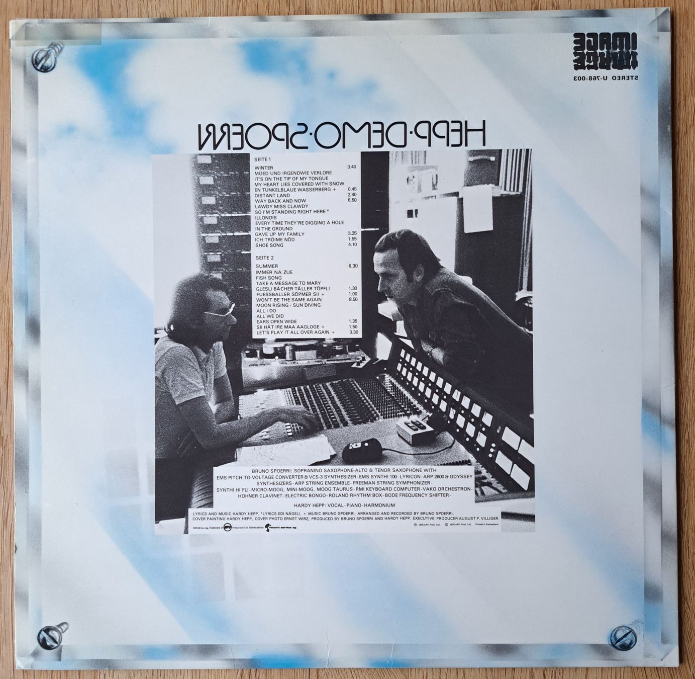 Dischi in vinile: Hardy Hepp & Bruno Spoerri - Demo – Usato da Meggen venduto da Ricardokoch 1