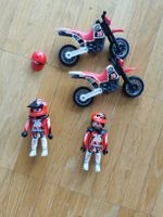 Playmobil Motorräder mit 2 Figuren Set gebrauchter Zustand