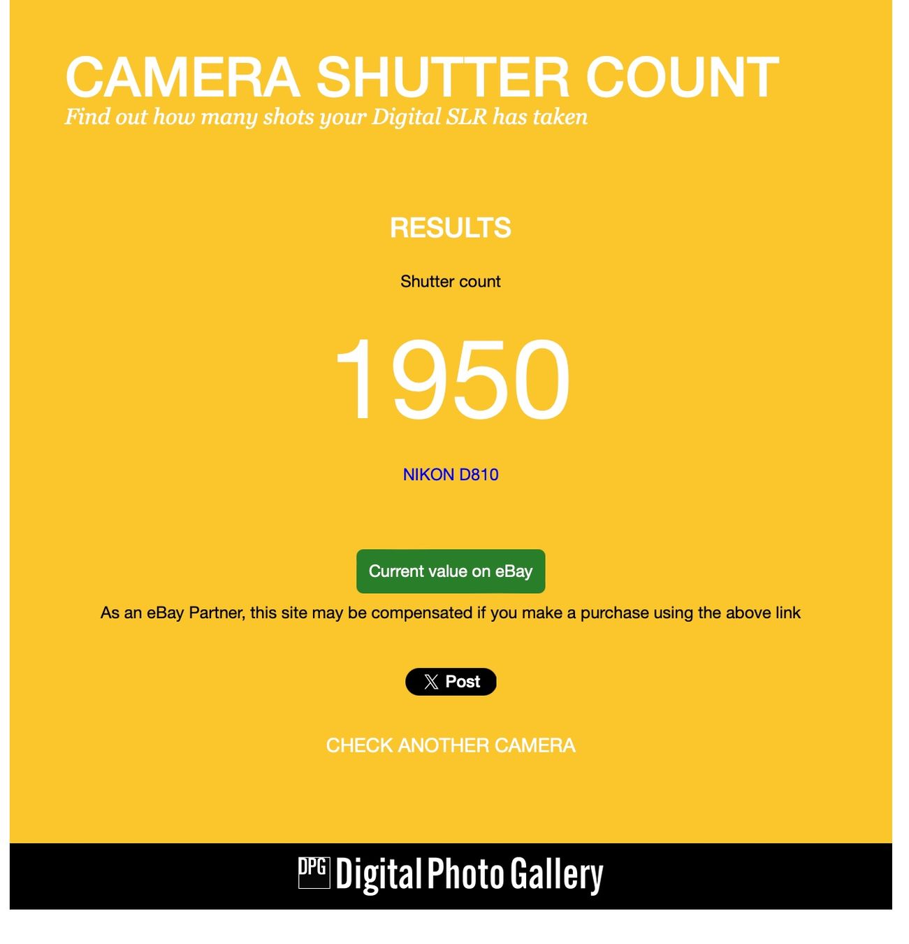 Nikon Fotocamera: Nikon D810 – Usato da Zug venduto da Jbys 8