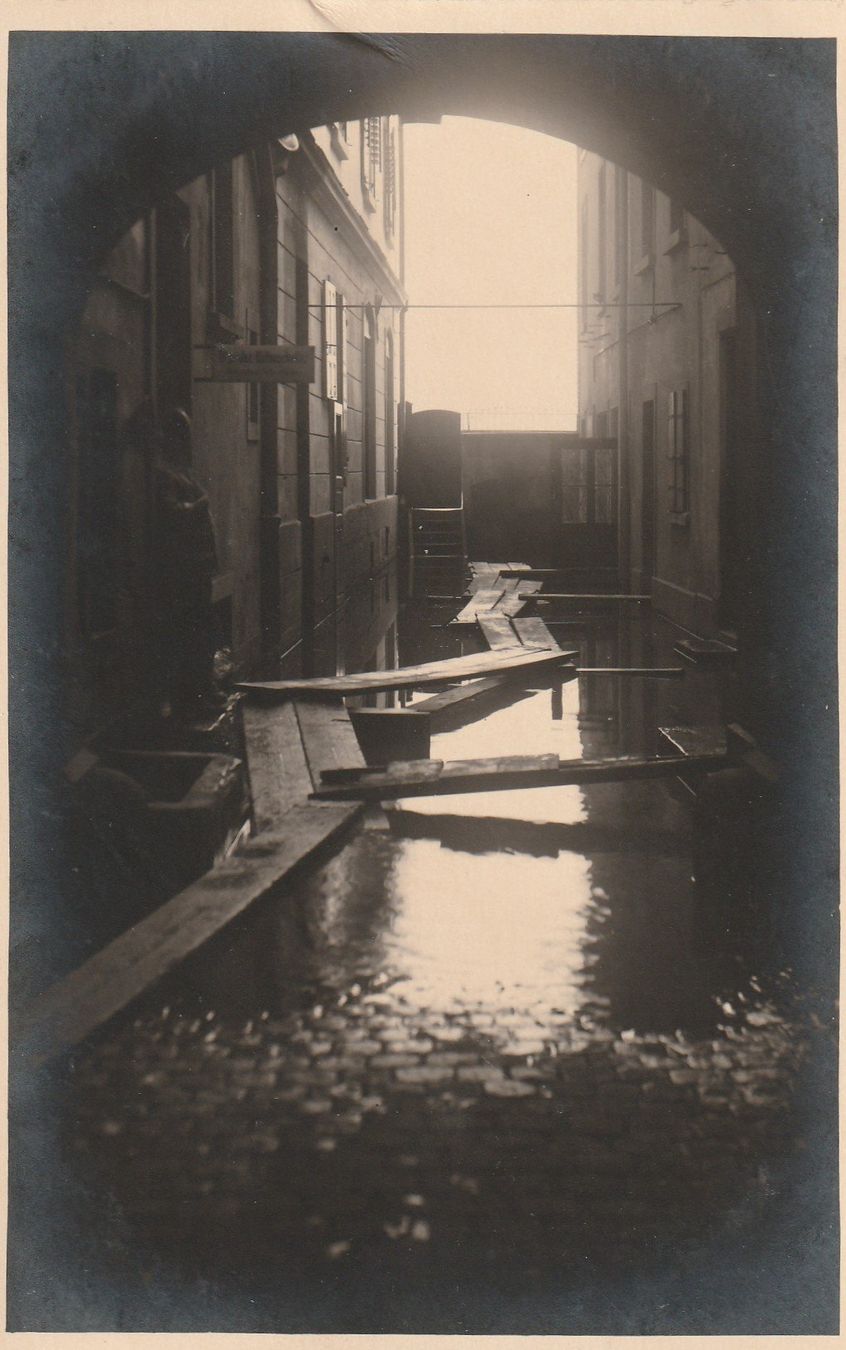 Cartoline postali: Rorschach Hochwasser 1926 – Usato da Rorschacherberg venduto da fratovi2