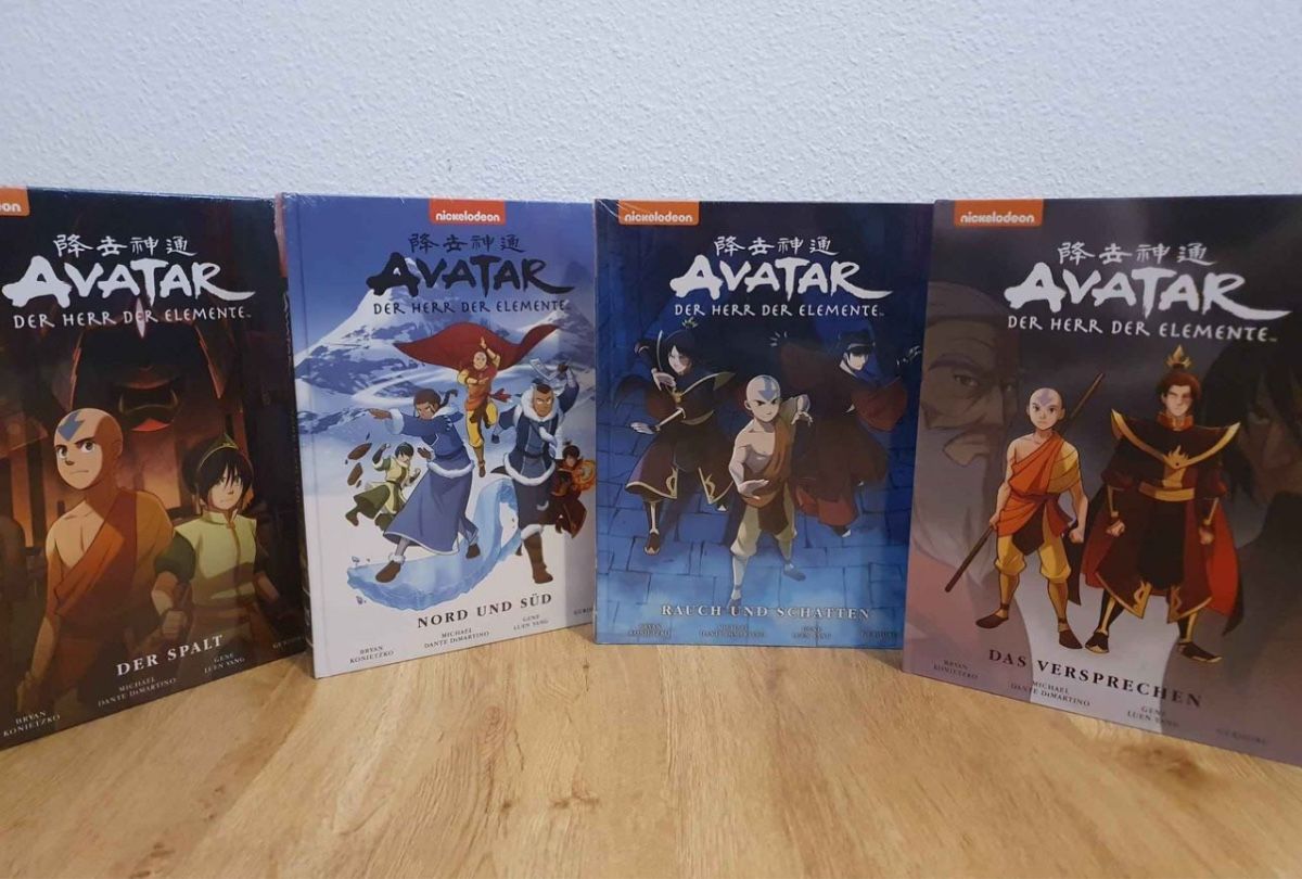 Bücher: Avatar-Der Herr der Elemente:Premium 1,3,4 & 5:(Comic) – Neu und originalverpackt aus Schaffhausen von Lutka01