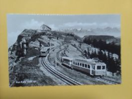 Rigi Kulm Eisenbahn s/w Karte
