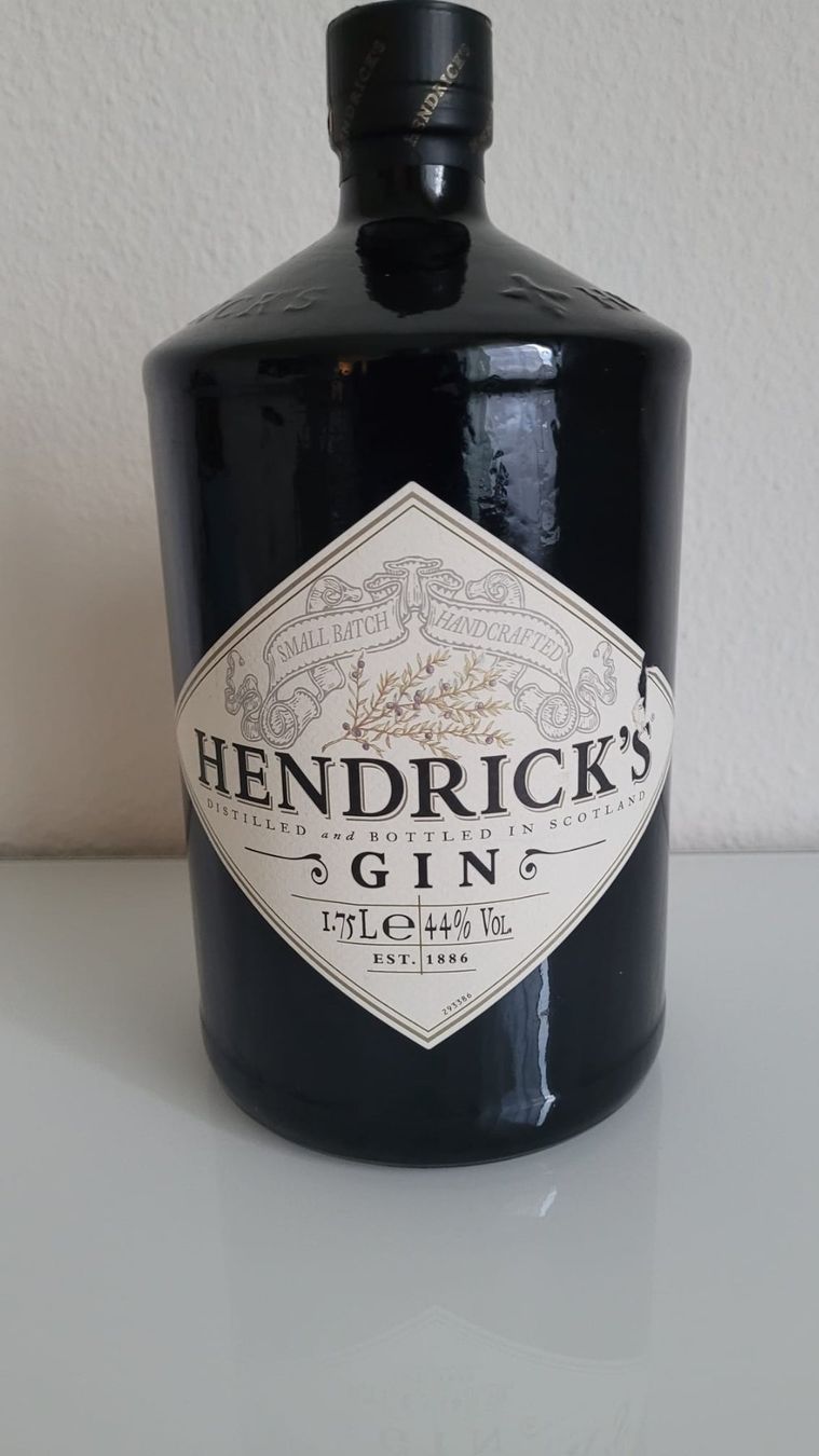 Spiritueux: GIN Hendrick`s   1,75 Lit – Neuf (Voir description) à Bellikon par Bruno518 1