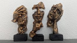 3-teilige Statuen