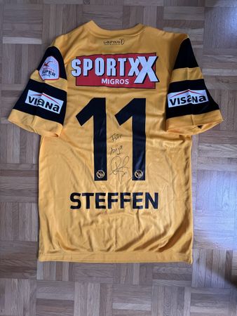 Matchworn Steffen BSC Young Boys YB Trikot 2015/16 S