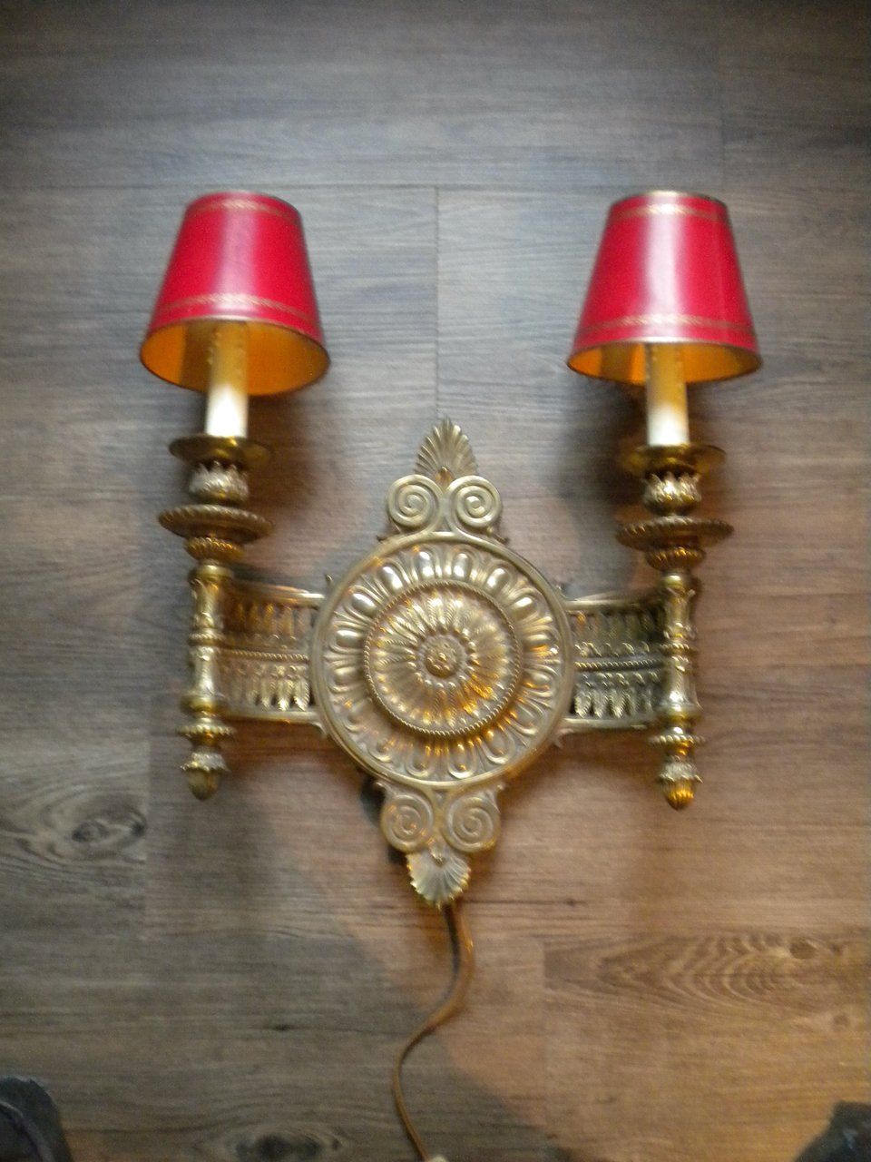Lampen: Wandleuchter Empire, messing – Gebraucht aus Winterthur von stachelfuss 3