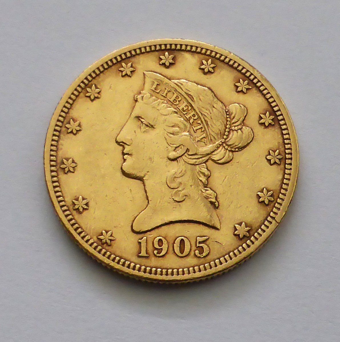 Tutti le monete: USA - Ten $ Gold 1905 – Usato da Buochs venduto da ema-coins