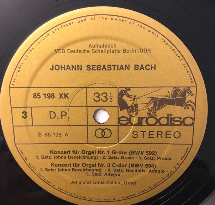 Dischi in vinile: Bach auf Silbermann-Orgeln (2 LPs) – Usato da Grüningen venduto da azulamarillo_vinyl 5