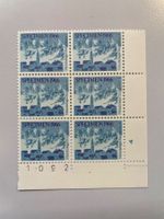 Probedruck 1966 Village and Mountains