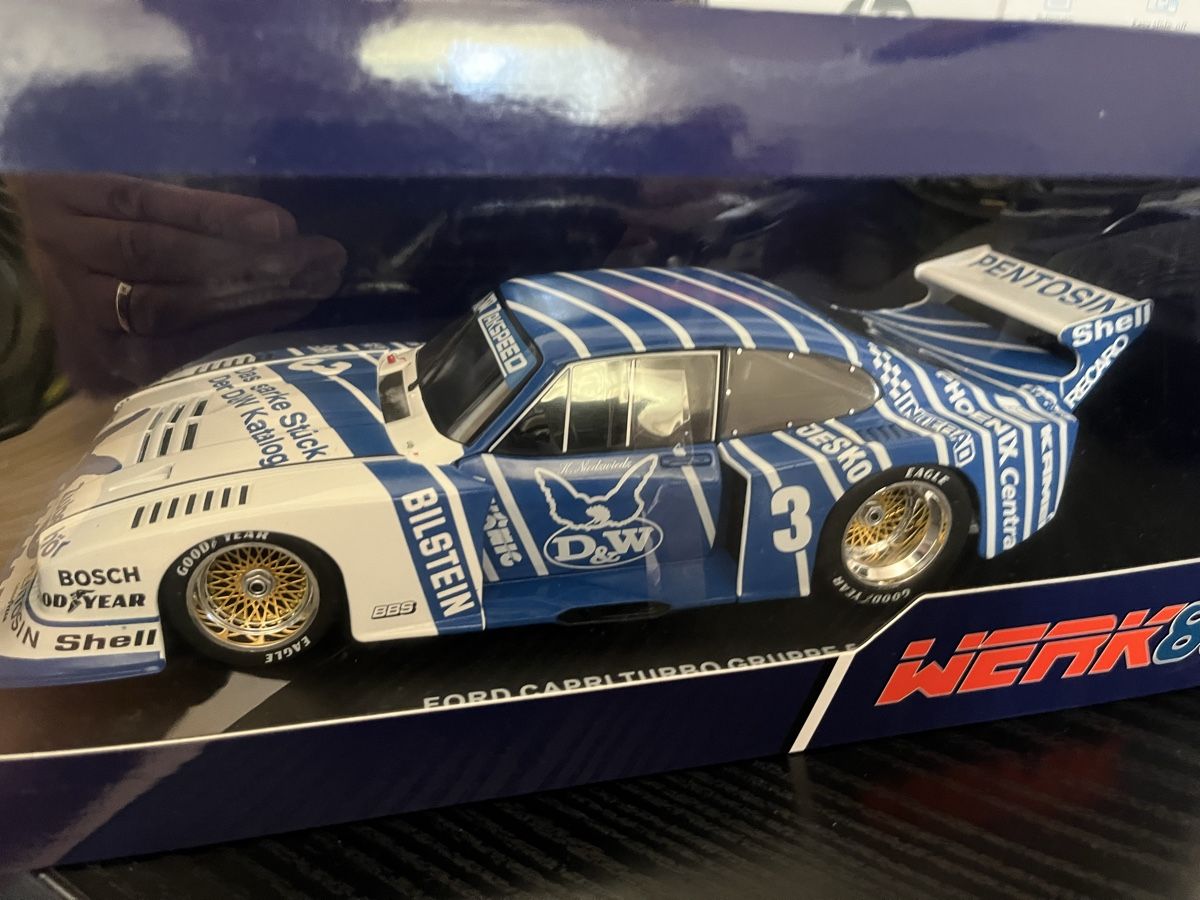 Ford Modellini d'auto: Ford Capri Gr.5.  1:18 – Nuovo e nell'imballaggio originale da Rümlang venduto da Papamoll4 2