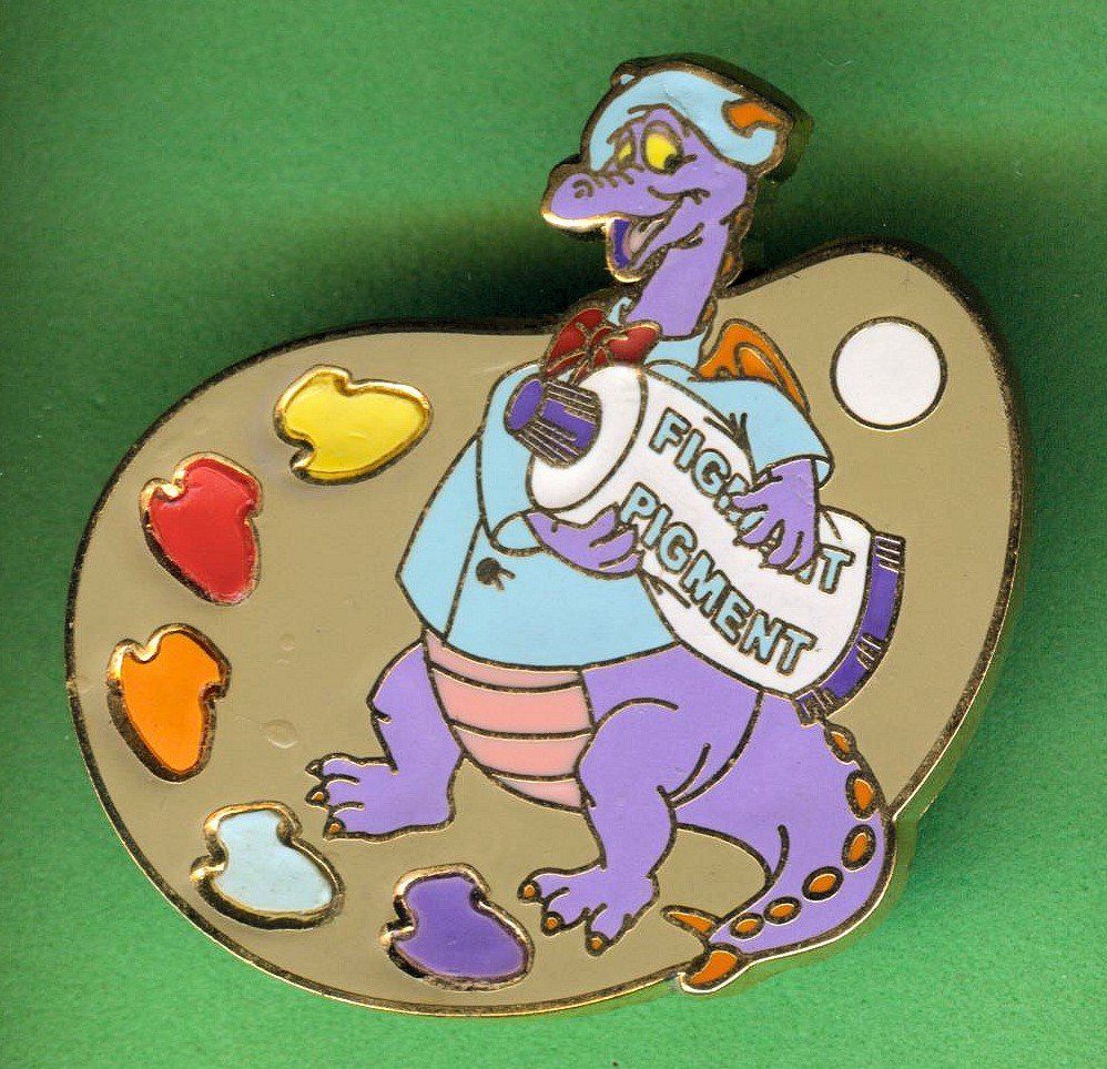 Disney Plaquettes & Badges: DISNEY  Walt Disney World  EPCOT  Figment – D'occasion à Winterthur par Sammleroase