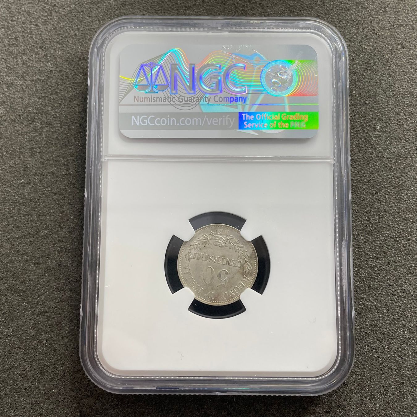 Alle Münzen: 50 Centesimi Italien 1867 M NGC MS 61 – Gebraucht aus Reitnau von tb-muenzen 1