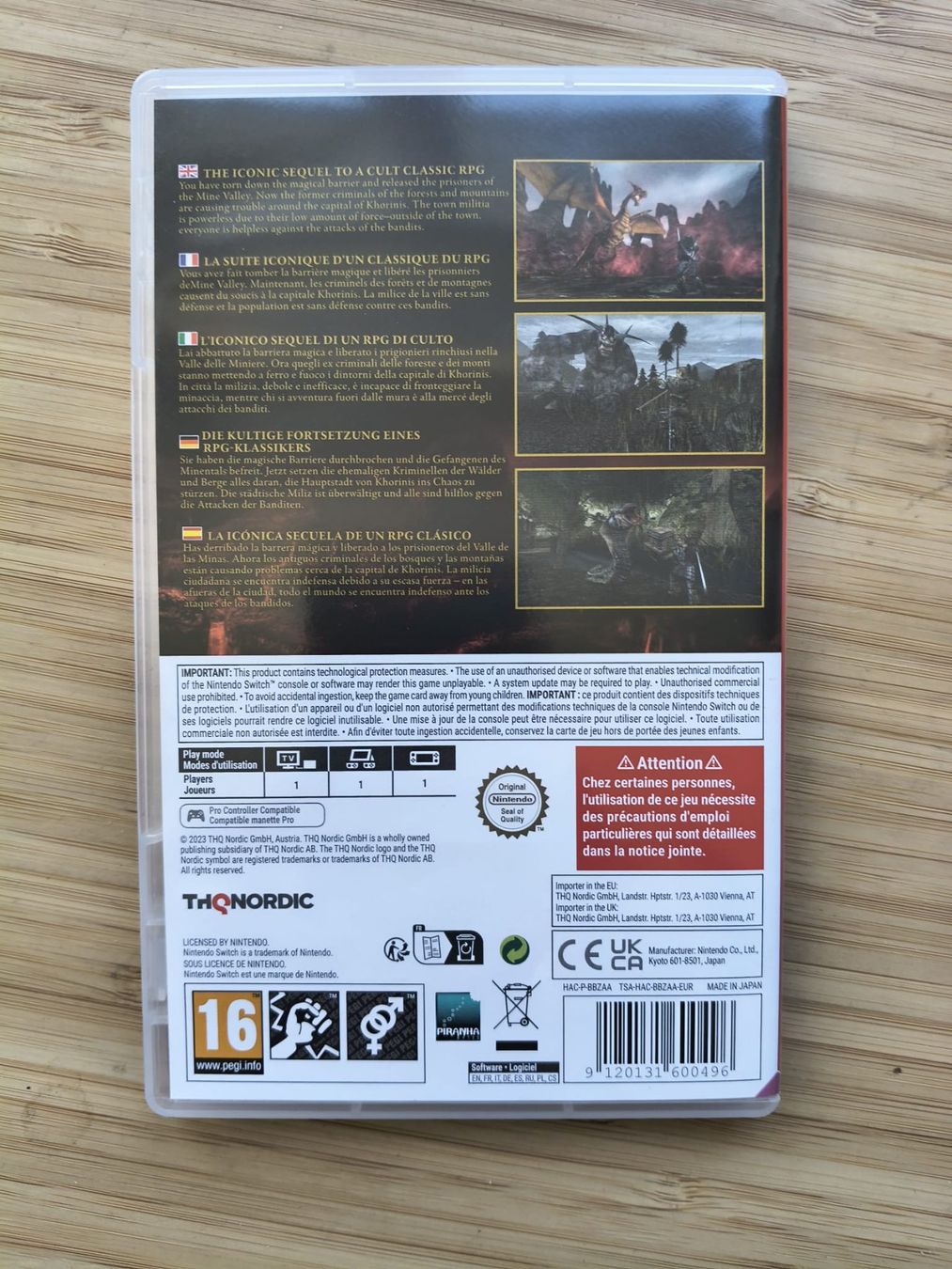 Giochi: Gothic II - Complete Classic (Switch) – Usato da Riedholz venduto da ste_96cd 1